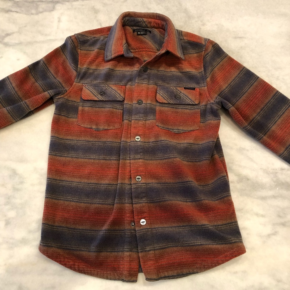 unisex kids fleece shirt